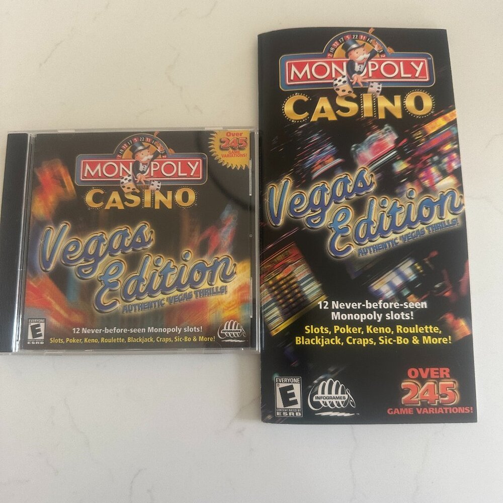 2 for $10 🎁Monopoly Casino: Vegas Edition CD-Rom